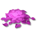 粉色真色草花瓣