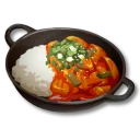 辣炒豬肉蓋飯
