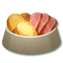 培根馬鈴薯狗食
