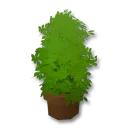 精緻中型花盆(顏色A)裝飾箱
