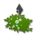 樸素壁掛花盆裝飾箱